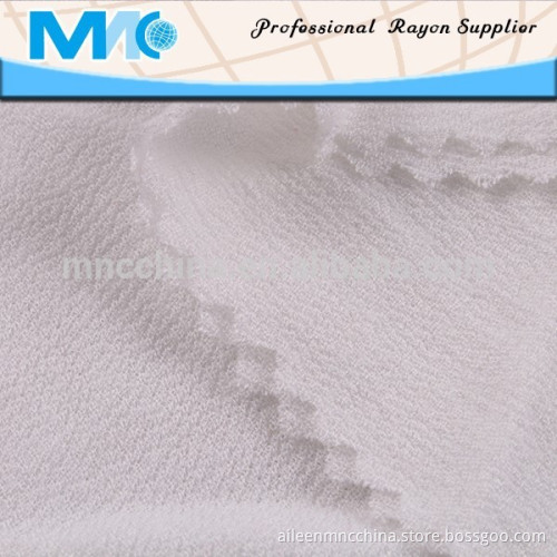 recycled 60s rayon double crinkle fabric